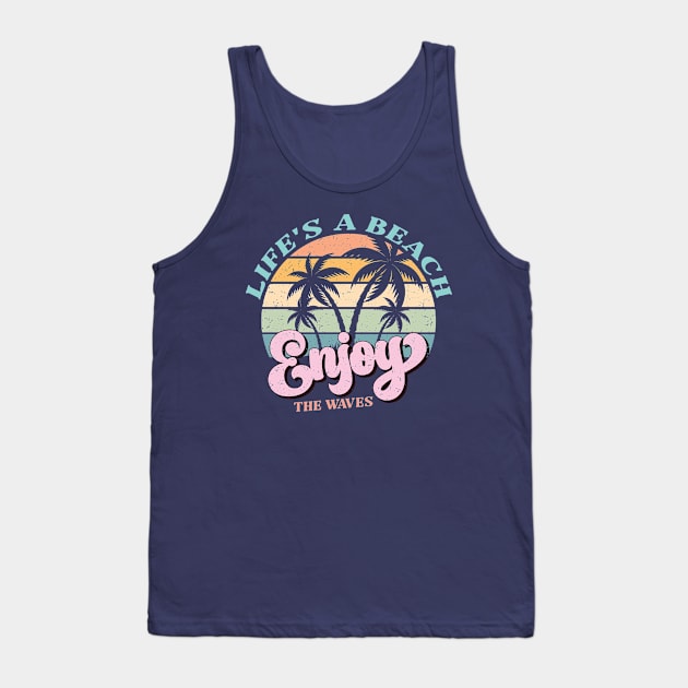 Vintage Surf funny Tank Top by Banned Books Club